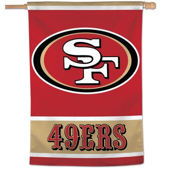 San Francisco 49ers WinCraft 28" x 40" Team Single-Sided Vertical Banner
