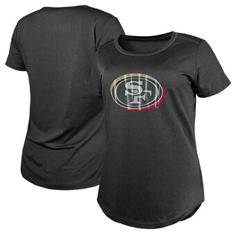 Women's San Francisco 49ers  New Era Charcoal 2024 NFL Draft T-Shirt