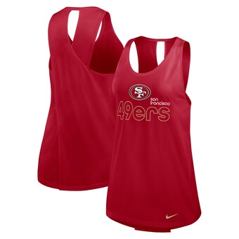 Women's San Francisco 49ers Nike Scarlet  Performance Tank Top