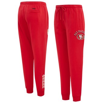 Women's San Francisco 49ers Pro Standard Scarlet Fleece Sweatpants