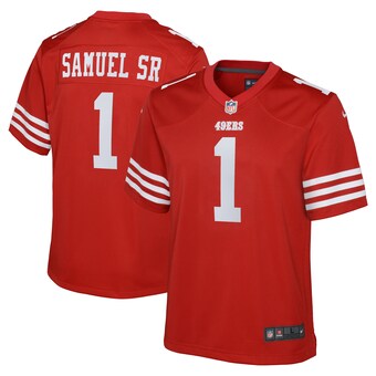 Youth San Francisco 49ers Deebo Samuel Sr Nike Scarlet Game Player Jersey