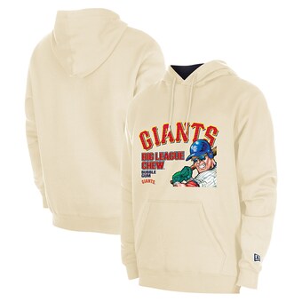 San Francisco Giants New Era Big League Chew Pullover Hoodie - Cream