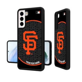 San Francisco Giants Circle Design Personalized Galaxy Bump Case