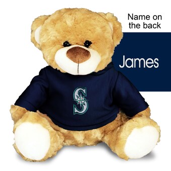 Seattle Mariners 10'' Team Personalized Plush Bear