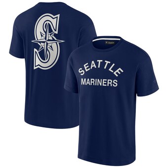 Unisex Seattle Mariners Fanatics Navy Elements Super Soft Short Sleeve T-Shirt