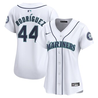 Women's Seattle Mariners Julio Rodríguez Nike White Home Limited Player Jersey