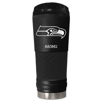 Seattle Seahawks Black 24oz. Personalized Stealth Draft Beverage Cup