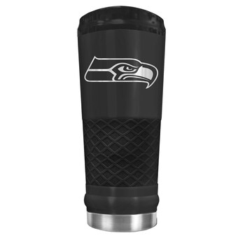 Seattle Seahawks Black 24oz Stealth Matte Tumbler