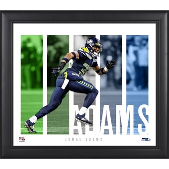Seattle Seahawks Jamal Adams Fanatics Authentic Framed 15'' x 17'' Player Panel Collage