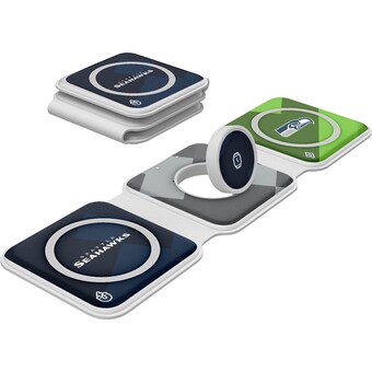 Seattle Seahawks Keyscaper 3-in-1 Foldable Charger