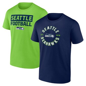 Men's Seattle Seahawks Fanatics Serve T-Shirt Combo Pack