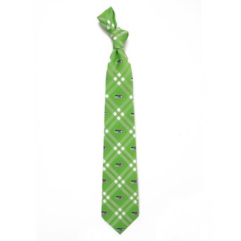 Men's Seattle Seahawks Neon Green Rhodes Tie