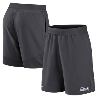 Men's Seattle Seahawks Nike Anthracite Stretch Woven Shorts