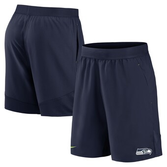 Men's Seattle Seahawks Nike College Navy Stretch Woven Shorts