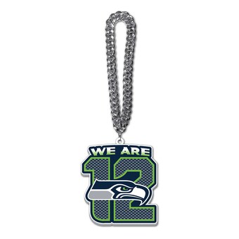 Seattle Seahawks MOJO Slogan Fan Chain Necklace