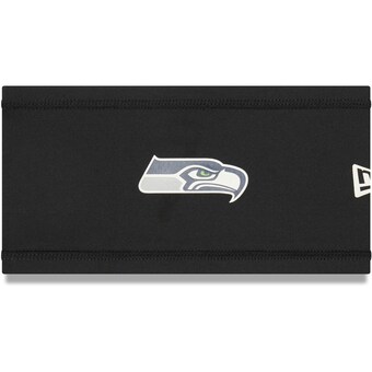 Seattle Seahawks New Era Black Official Training Camp COOLERA Headband