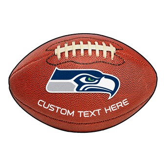 Seattle Seahawks 22'' x 35'' Personalized Football Mat