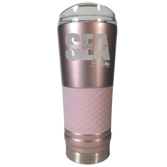 Seattle Seahawks 24oz. Draft Rose Gold Tumbler