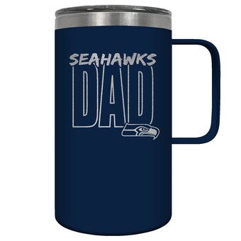 Seattle Seahawks Dad 18oz. Hustle Travel Mug