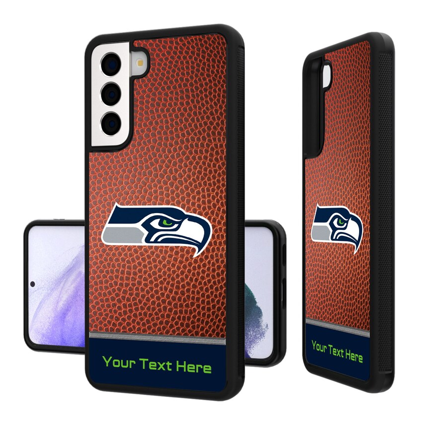 Seattle Seahawks Personalized Football Design Galaxy Bump Case