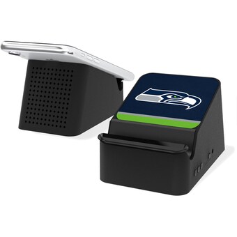 Seattle Seahawks Wireless Charging Station and Bluetooth Speaker
