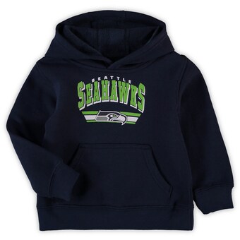 Toddler Seattle Seahawks College Navy MVP Pullover Hoodie