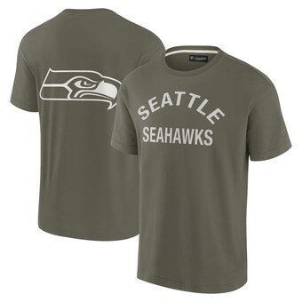 Unisex Seattle Seahawks Fanatics Olive Elements Super Soft Short Sleeve T-Shirt