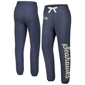 Women's Seattle Seahawks G-III 4Her by Carl Banks College Navy Scrimmage Fleece Pants