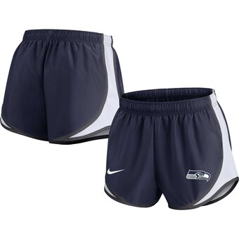 Women's Seattle Seahawks Nike Navy Performance Tempo Shorts