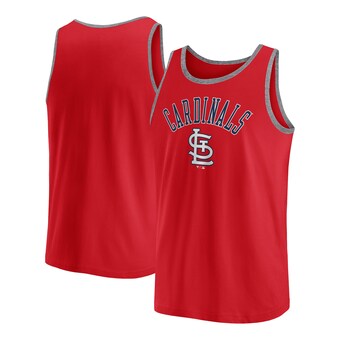 Men's St. Louis Cardinals Fanatics Red Bet Tank Top