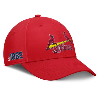 Men's St. Louis Cardinals Fanatics Red Fundamental Tag Flex Hat