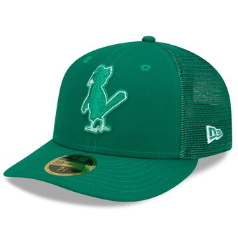 Men's St. Louis Cardinals New Era Green 2022 St. Patrick's Day Low Profile 59FIFTY Fitted Hat