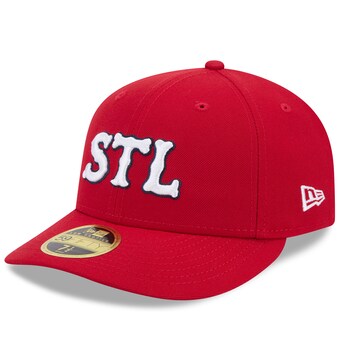 Men's St. Louis Cardinals New Era Red 2024 City Connect Low Profile 59FIFTY Fitted Hat