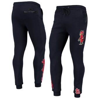 Men's St. Louis Cardinals Pro Standard Navy Logo Jogger Pants