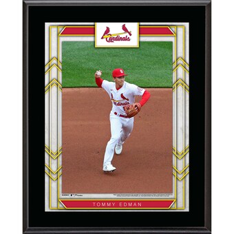 St. Louis Cardinals Tommy Edman Fanatics Authentic Framed 10.5" x 13" Sublimated Player Plaque