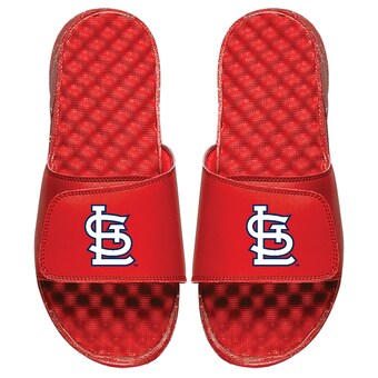 Youth St. Louis Cardinals ISlide Red Personalized Alternate Logo Slide Sandals