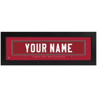 Tampa Bay Buccaneers Imperial 8" x 24" Custom Print Name Plate