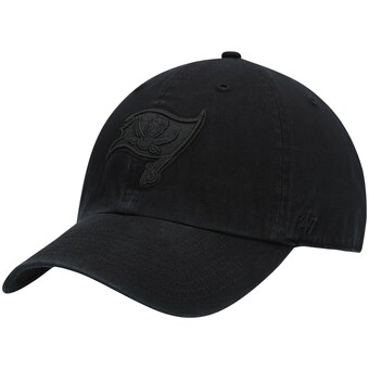 Men's Tampa Bay Buccaneers '47 Black Team Tonal Clean Up Adjustable Hat