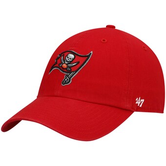 Men's Tampa Bay Buccaneers '47 Red Primary Logo Clean Up Adjustable Hat