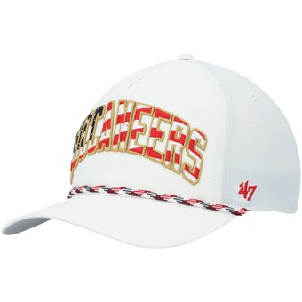 Men's Tampa Bay Buccaneers '47 White Hitch Stars and Stripes Trucker Adjustable Hat