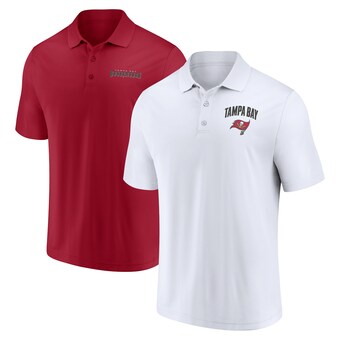 Men's Tampa Bay Buccaneers Fanatics Lockup Two-Pack Polo Set