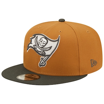 Men's Tampa Bay Buccaneers New Era Bronze/Graphite Color Pack Two-Tone 9FIFTY Snapback Hat