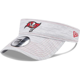 Men's Tampa Bay Buccaneers New Era Gray Adjustable Visor