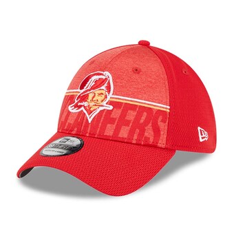 Men's Tampa Bay Buccaneers  New Era Red 2023 NFL Training Camp Throwback 39THIRTY Flex Fit Hat