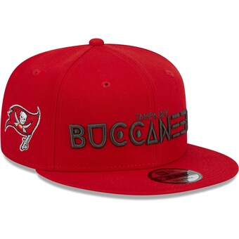 Men's Tampa Bay Buccaneers New Era Red Word 9FIFTY Snapback Hat