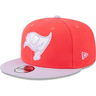 Men's Tampa Bay Buccaneers New Era Red/Lavender Two-Tone Color Pack 9FIFTY Snapback Hat