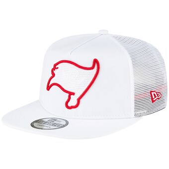 Men's Tampa Bay Buccaneers New Era Whiteout Golfer 9FIFTY Snapback Hat