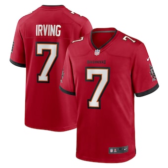 Men's Nike Bucky Irving  Red Tampa Bay Buccaneers  Game Jersey