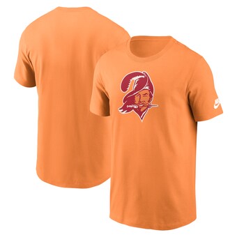Men's Nike Orange Tampa Bay Buccaneers Rewind Logo Essential T-Shirt