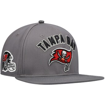 Men's Tampa Bay Buccaneers Pro Standard Gray Stacked Snapback Hat